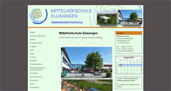 Desktop Screenshot of mittelhofschule-ellwangen.de